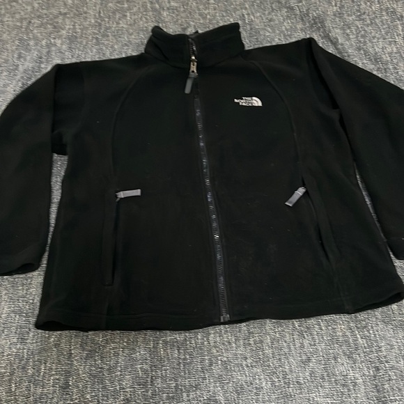 The North Face Jackets & Blazers - North face black small full zip fleece jacket
